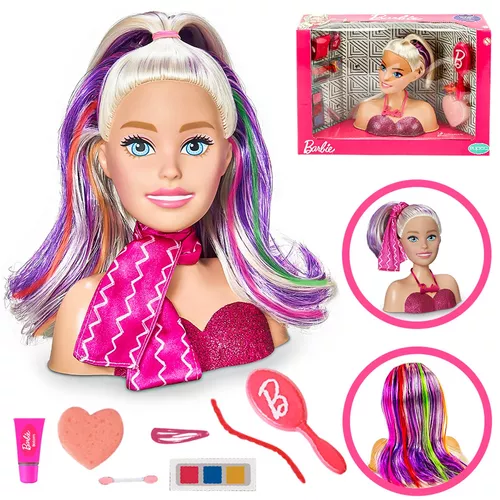 Barbie Face Da Estrela Boneca Antiga P/ Maquiar. Original - R$ 350,00