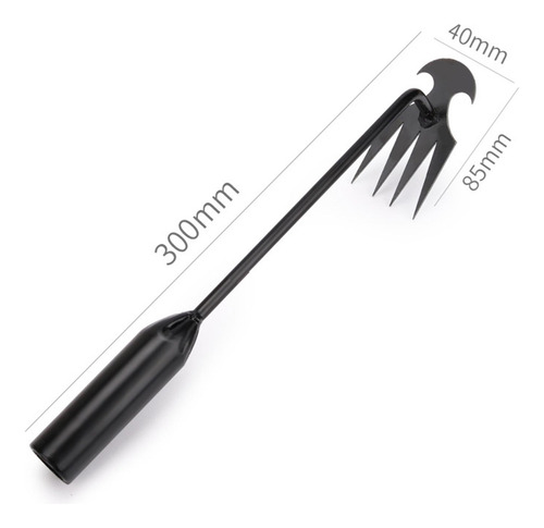 Cortador De Ervas Manual De Aço De Alto Carbono, 30cm