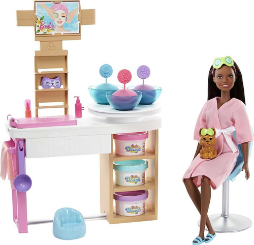 Barbie Mascarillas Faciales Spa Con Mascota