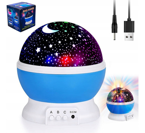 Proyector De Luz Nocturna Nebula Structure Para Niños