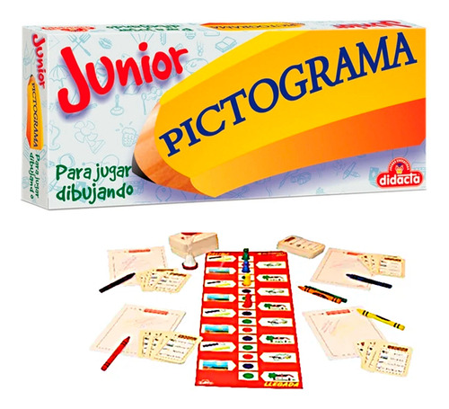 Pictograma Junior Juego Educativo Didacta Pictornary- El Rey