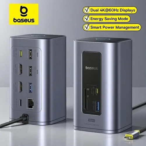 Docking Station Baseus Nomos Nu1 Air Spacemate (12 Em 1