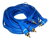 Comprar Cabo Montado 2 Rca X 2 Rca Emborrachado 5m Golden Cabos 4015