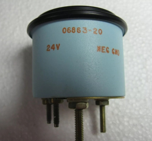 Imagen 2 de 3 de Reloj Indicador Voltaje Caterpillar 4w5870 24v Generadores