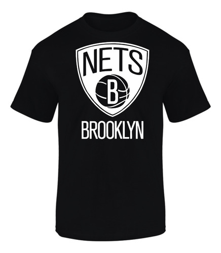 Camiseta Manga Corta Brooklyn Nets Basketball Series Black