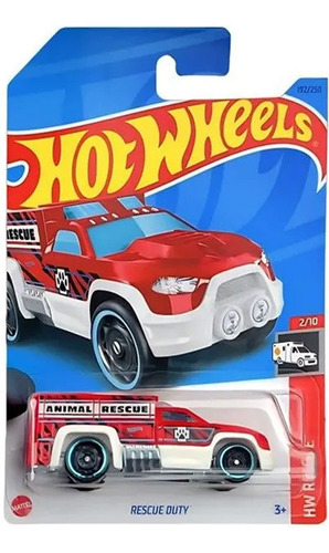 Hot Wheels Hwargento Rescue Duty J4752 2023