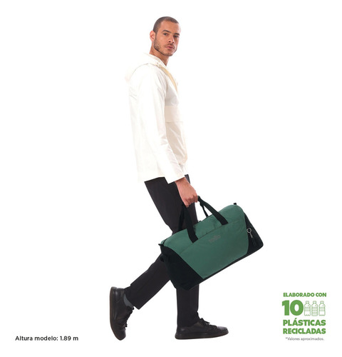 Totto Maleta Deportiva - Bolsa De Viaje | Active Pro M Verde Lisa