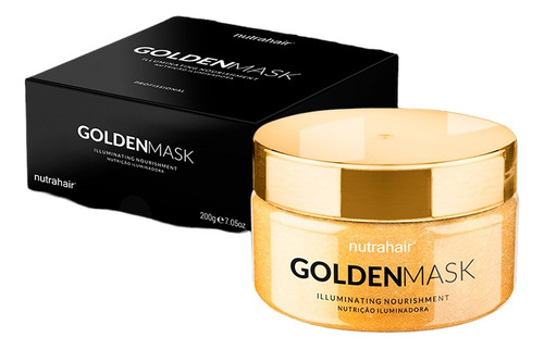 Golden Mask Nutrição Iluminadora Nutra Hair 200g