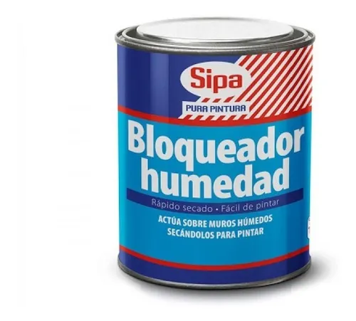 Bloqueador De Humedad Sipa 1/4 Galón Pinturasonlinecl