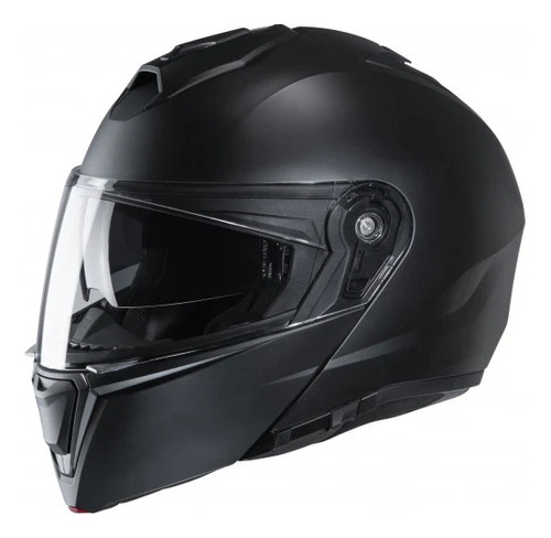 Casco Para Moto Hjc I90 Solido Negro Mate