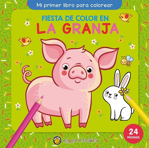 Libro Infantil Fiesta De Color En La Granja