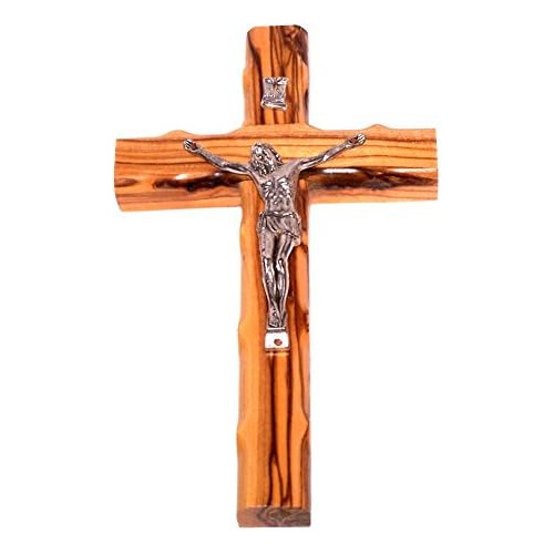 Cruz De Madera De Olivo Crucifijo (6.25  De Alto)