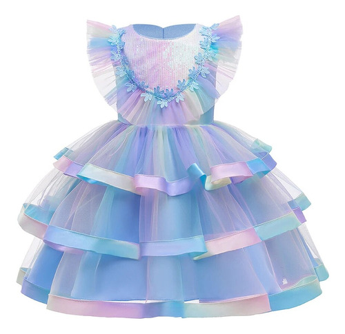 Vestido De Fiesta Para Niña, Disfraz De Princesa Para Baile