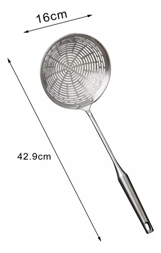 Para Spider Strainer, Cucharón Colador Con Orificio, De