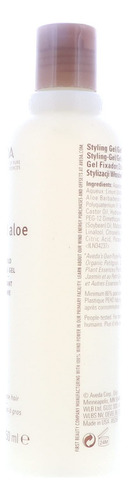Aveda Gel De Escultura De Aloe De Semillas De Lino, Botella