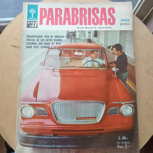 Revista Parabrisas Nº31 Pick Up Argenta Citroen 2cv Chrysler