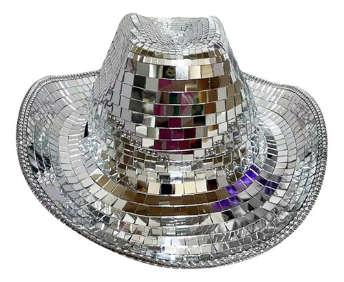 A Chapéu De Discoteca, Chapéu De Cowgirl Sparkly Glitter