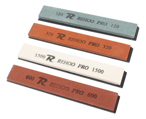 Conjunto De Pedras De Afiar Facas, 4 Peças De Afiador 120 32