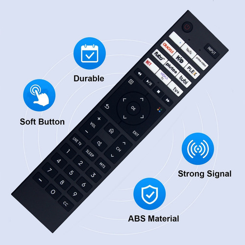 Substitua O Controle Remoto Ct-95079 Pelo Toshiba Smart Ct-9