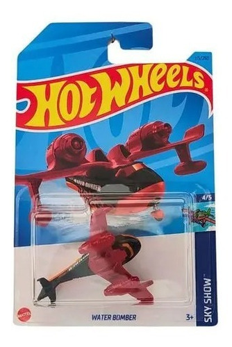 Hot Wheels Avion Water Bomber Coleccionable + Obsequio 