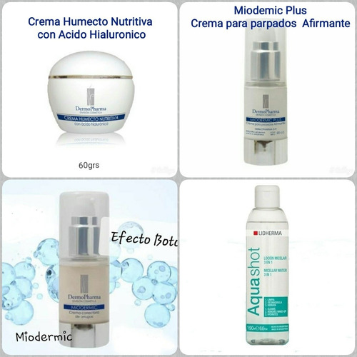 Kit X4 Cremas Antiedad Y Efecto Botox - Envio Gratis!!