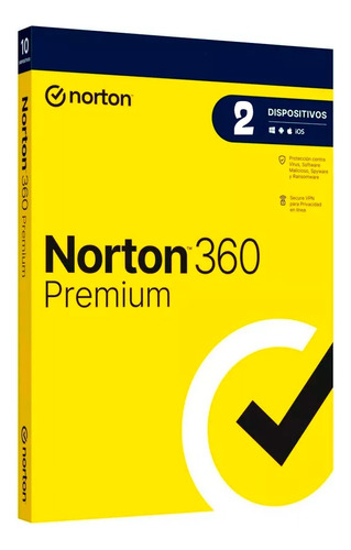 Antivirus Norton 360 Premium - 2 Dispositivos - 18 Meses