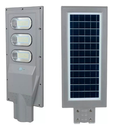 2 Pz Lampara Led Solar 90w Con Control Remoto Y Accesorios Color LUZ BLANCO FRIO 6500K