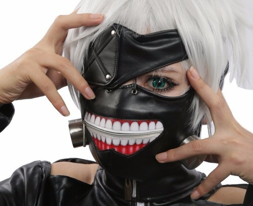  Máscara Tokyo Ghoul Kaneki Ken Para Cosplay