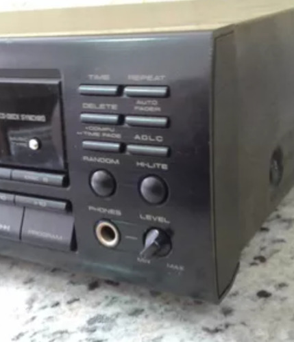 Cd Player Pioneer Pdm702 Japon Negro (Usado)