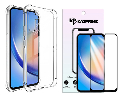 Capa Case Capinha + Película 3d P/ Samsung Galaxy A24