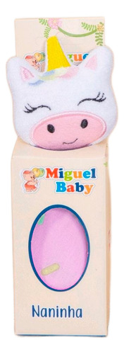 Naninha Com Pelúcia Macia Bichinhos Estampado Para Neném