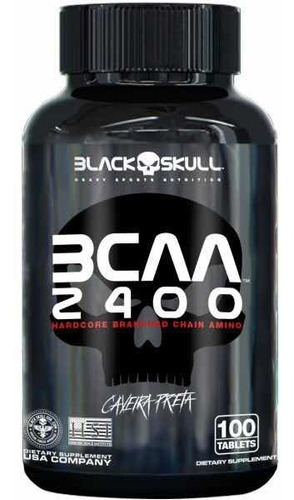 Bcaa 2400 Black Skull  - Aminoácido De Cadena Ramificada