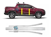 Comprar Cubre Colizas Cromada Ventanilla Fiat Toro