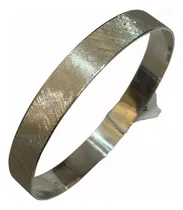 Comprar Esclava Cinta Hermosa Ancha 1 Cm Plata 925 Kendra Joyas