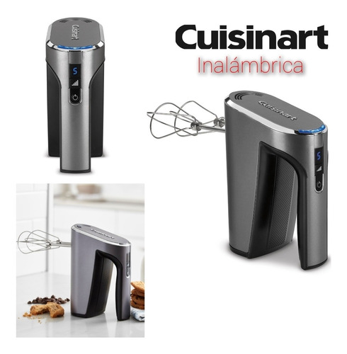 Mezclador Batidora Mano Cuisinart 5 Velocidades Inalámbrica 