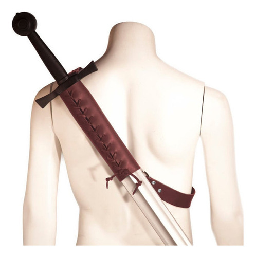 Espada Esgrimista Medieval Con Cordones En La Parte Trasera,