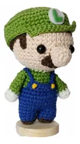 Comprar Luigi Mario Bross Amigurumi Tejido A Crochet Tejido A Mano