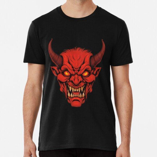 Remera Diablo Rojo Algodon Premium