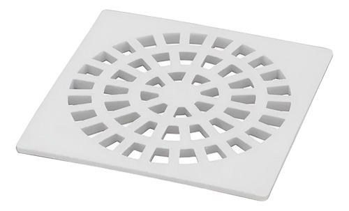 Grelha Quadrada 150 Mm Branca