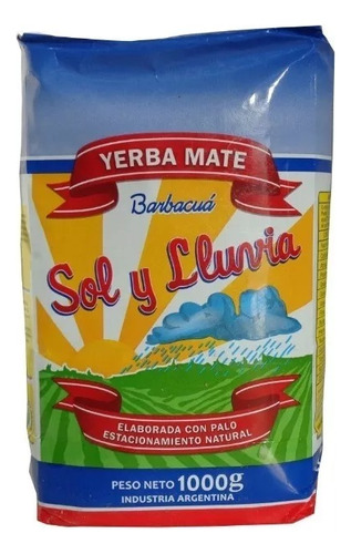 Yerba Mate Sol Y Lluvia 1kg