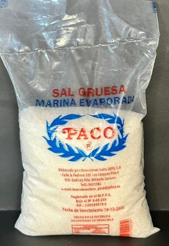 Sal Gruesa Marina Pack De 24 Kilos