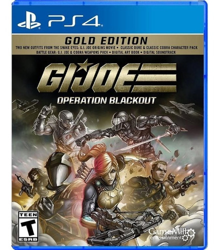 Gi Joe: Operation Blackout Gold Edition (nuevo) - Ps4