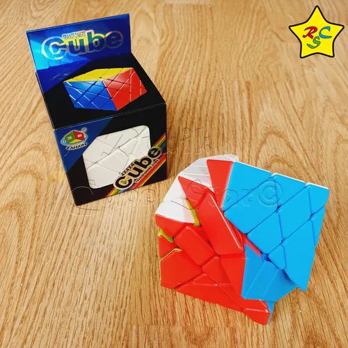 Cubo Rubik Axis 4x4 Fanxin Stickerless Cube Alta Dificultad