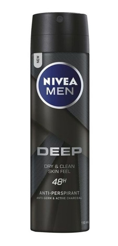 Nivea Deo Deep Original X150ml.    