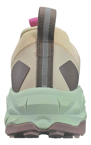 Zapatillas Montagne Outdoor M Ujer Attila Beige Gris Cli
