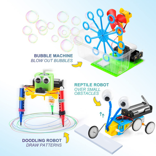 Stem Robotics Kit De Experimentos Científicos Para Niños De