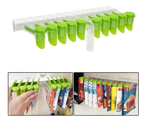 Imagen 2 de 2 de Organizador De Cocina Condimentos Especias Para 10 Bolsas