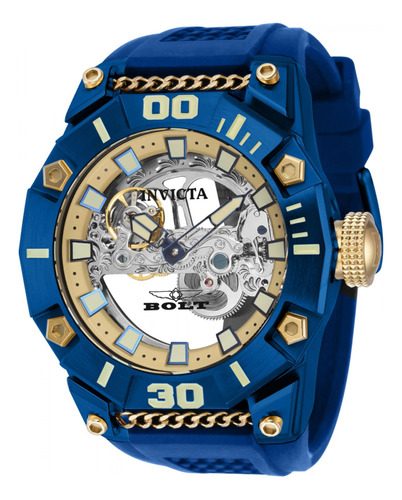 Reloj Para Hombres Invicta Bolt 41676 Azul