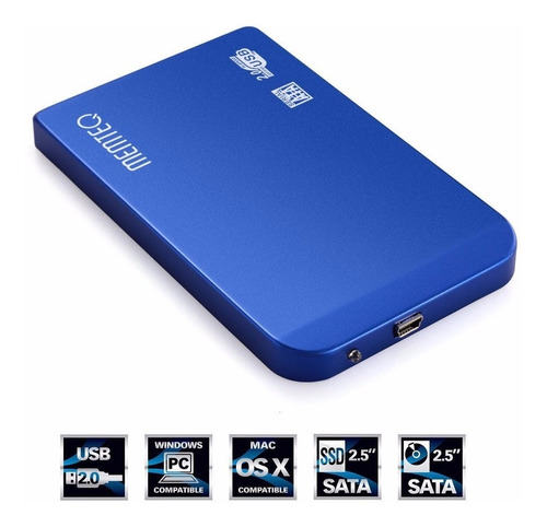 Cápsula Usb 2,5  Sata Disco Duro Externo Hdd Laptop Gear Lte