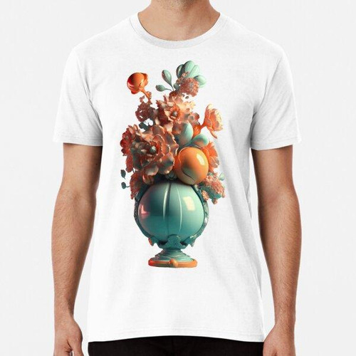 Remera Florero 3 Algodon Premium